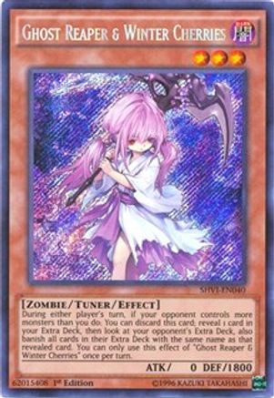 Ghost Reaper & Winter Cherries [SHVI-EN040] Secret Rare