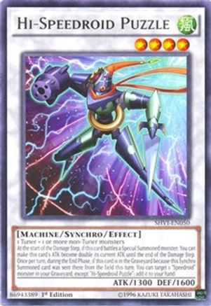 Hi-Speedroid Puzzle [SHVI-EN050] Rare
