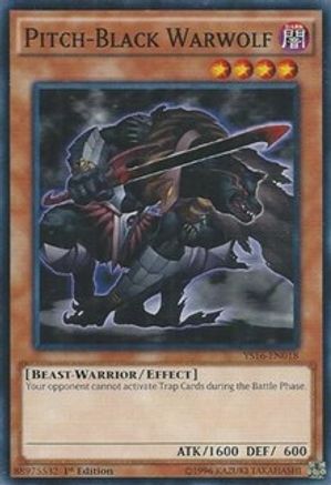 Pitch-Black Warwolf [YS16-EN018] Common