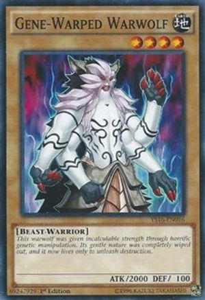 Gene-Warped Warwolf [YS16-EN016] Common