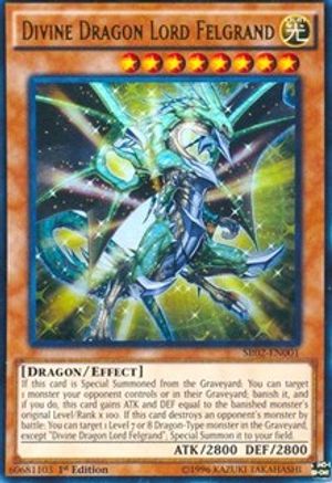 Divine Dragon Lord Felgrand [SR02-EN001] Ultra Rare