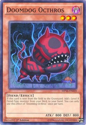 Doomdog Octhros [MP16-EN018] Common