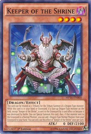 Keeper of the Shrine [MP16-EN064] Common