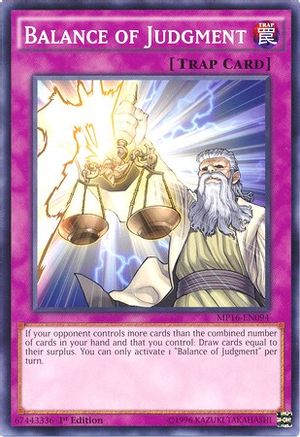 Balance of Judgment [MP16-EN094] Common