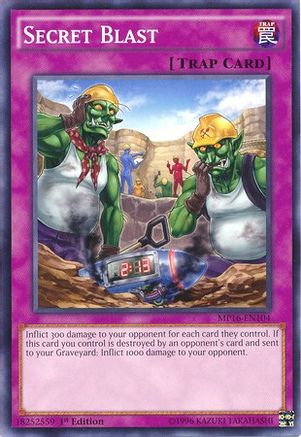 Secret Blast [MP16-EN104] Common