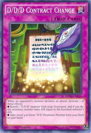 D/D/D Contract Change [MP16-EN154] Common