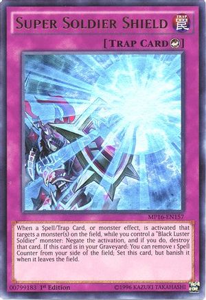 Super Soldier Shield [MP16-EN157] Ultra Rare