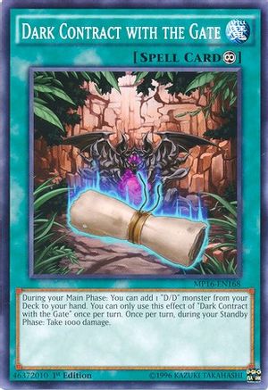 Dark Contract with the Gate [MP16-EN168] Common