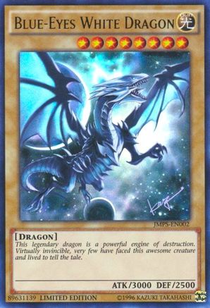 Blue-Eyes White Dragon [JMPS-EN002] Ultra Rare