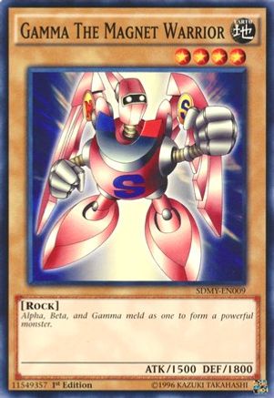Gamma The Magnet Warrior [SDMY-EN009] Common