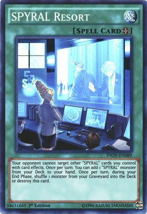 Spyral Resort [INOV-EN089] Super Rare