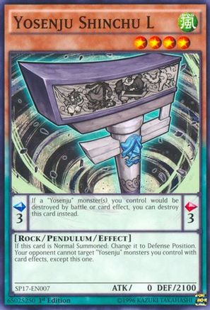 Yosenju Shinchu L [SP17-EN007] Starfoil Rare