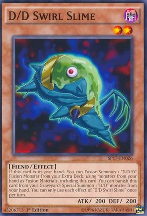 D/D Swirl Slime [SP17-EN026] Starfoil Rare