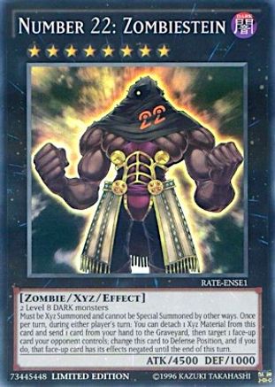Number 22: Zombiestein [RATE-ENSE1] Super Rare