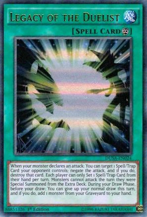 Legacy of the Duelist [DUSA-EN024] Ultra Rare