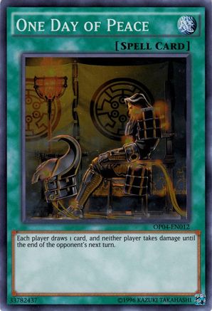 One Day of Peace [OP04-EN012] Super Rare