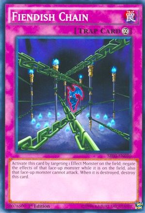 Fiendish Chain [SR03-EN036] Common