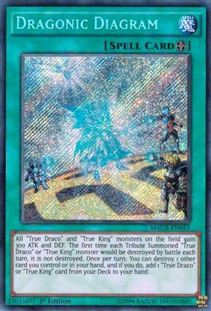 Dragonic Diagram [MACR-EN053] Secret Rare