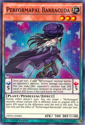 Performapal Barracuda [DPDG-EN003] Super Rare