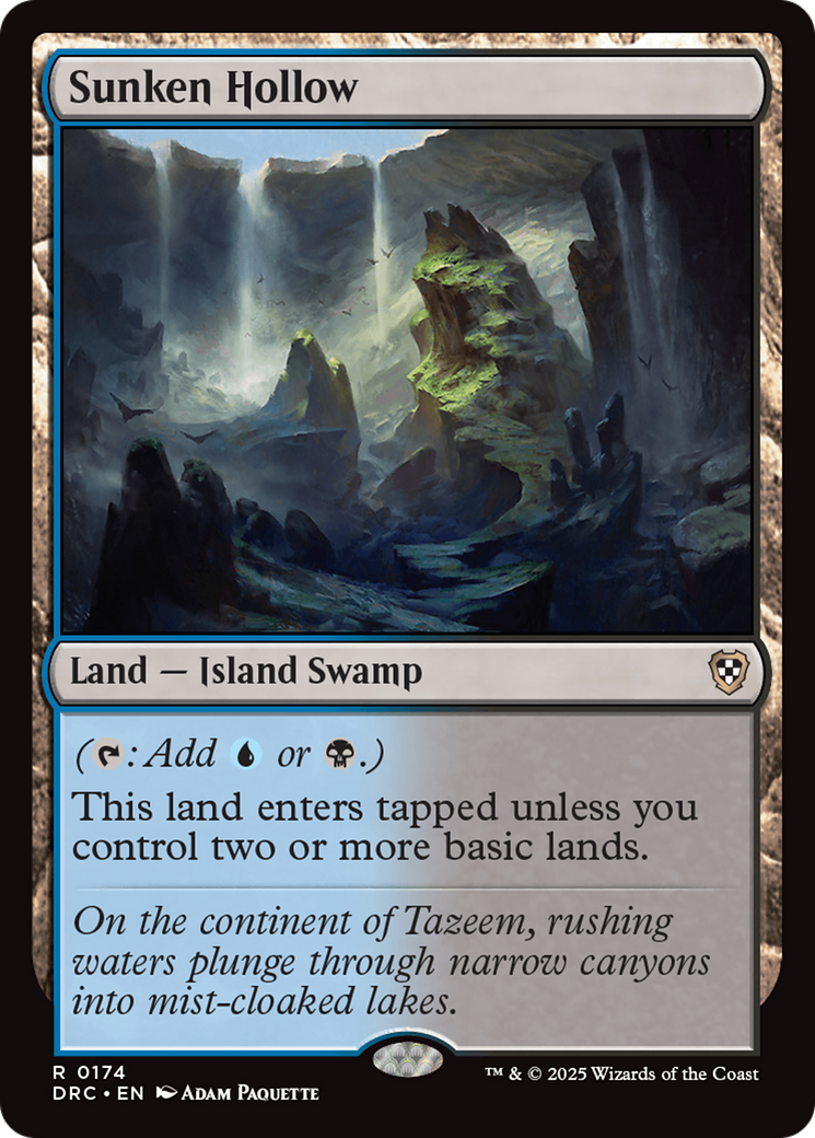 Sunken Hollow (-174) - Commander: Aetherdrift