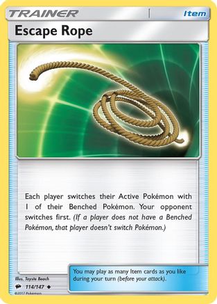 Escape Rope (114/147) [Sun & Moon: Burning Shadows]