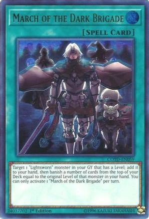March of the Dark Brigade [COTD-EN059] Ultra Rare