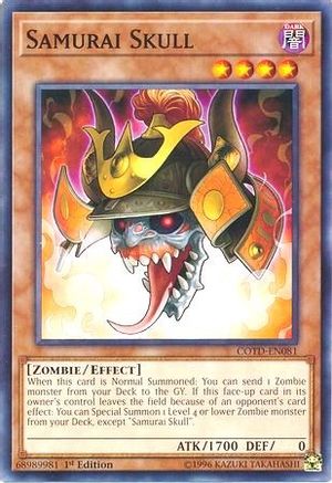 Samurai Skull [COTD-EN081] Common
