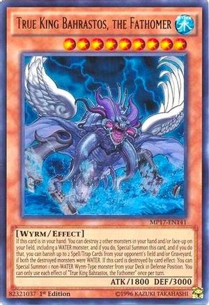 True King Bahrastos, the Fathomer [MP17-EN141] Ultra Rare