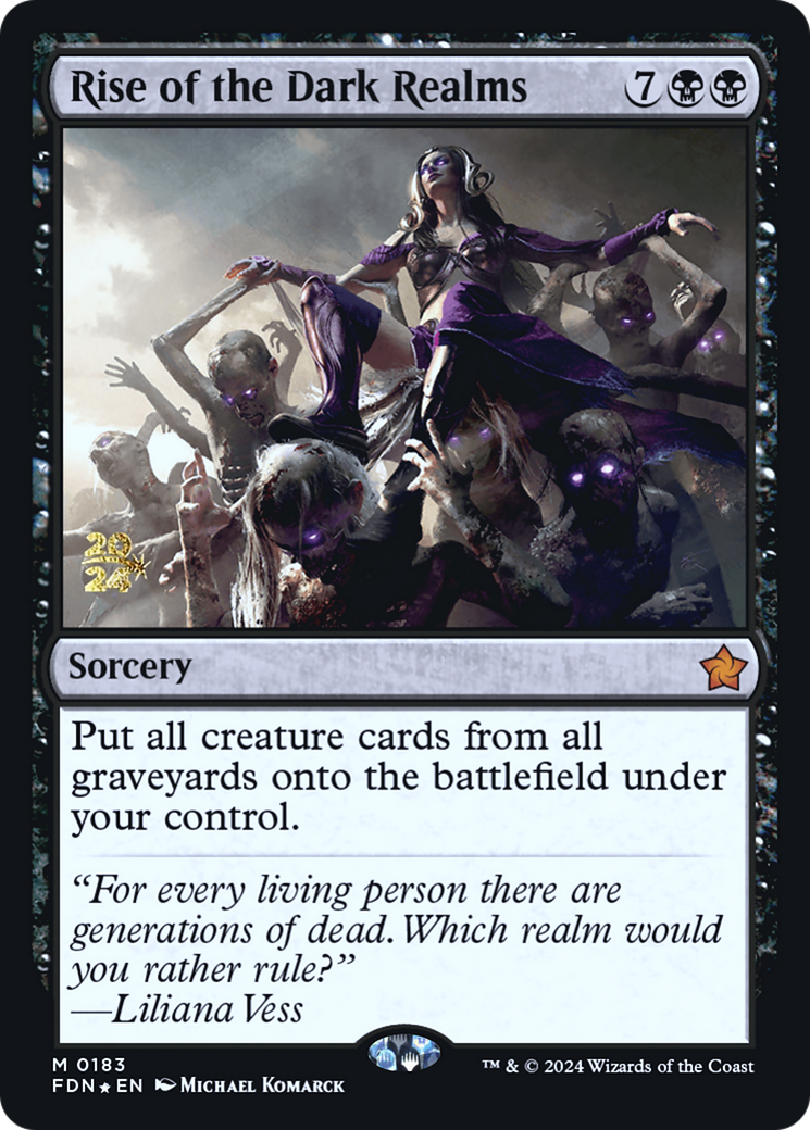 Rise of the Dark Realms (PRE-183) - Prerelease Cards Foil