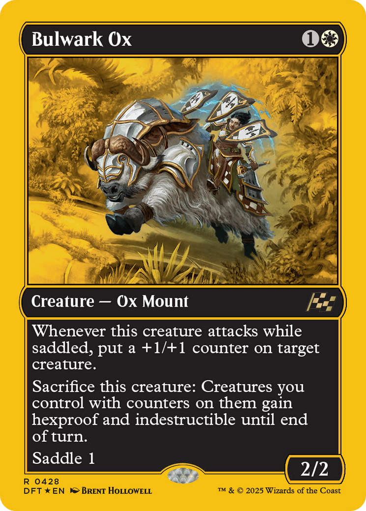 Bulwark Ox (First-Place Foil) (-428) - Aetherdrift