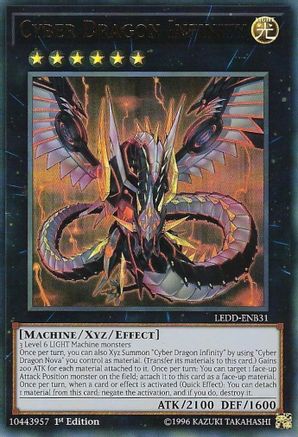 Cyber Dragon Infinity [LEDD-ENB31] Ultra Rare