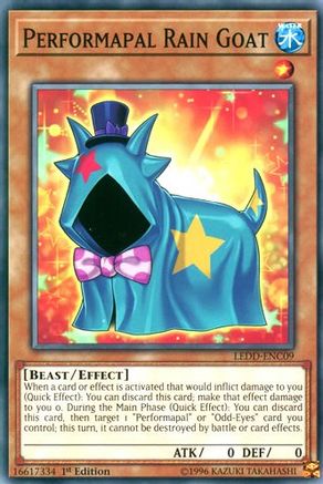 Performapal Rain Goat [LEDD-ENC09] Common
