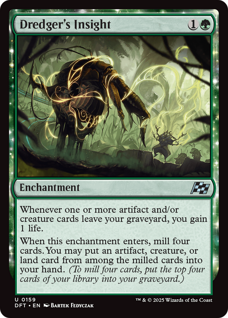 Dredger's Insight (-159) - Aetherdrift Foil