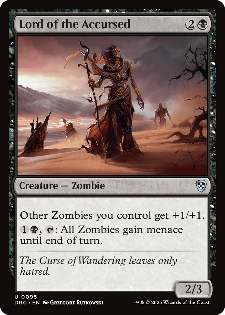 Lord of the Accursed (-095) - Commander: Aetherdrift