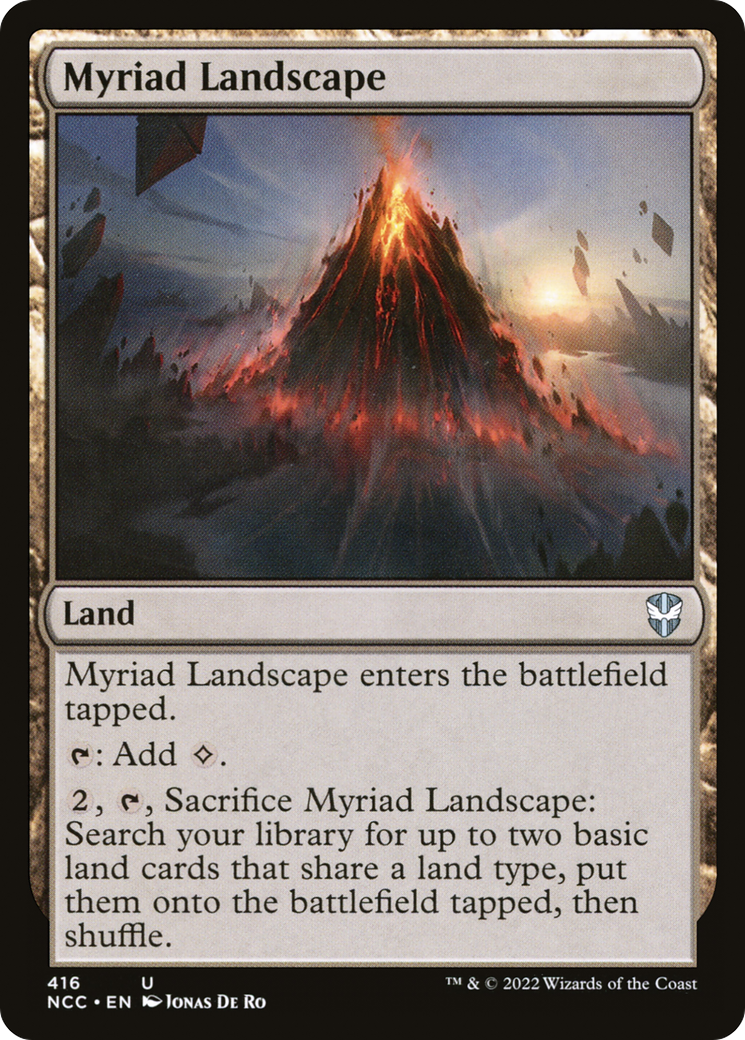 Myriad Landscape [Streets of New Capenna Commander]