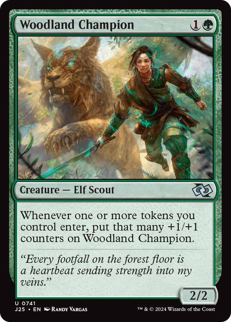 Woodland Champion (J25-741) - Foundations Jumpstart