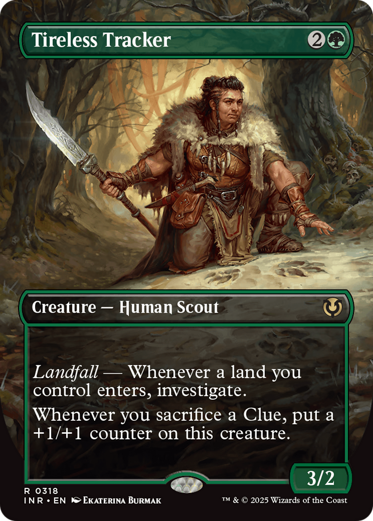 Tireless Tracker (Borderless) (-318) - Innistrad Remastered Foil