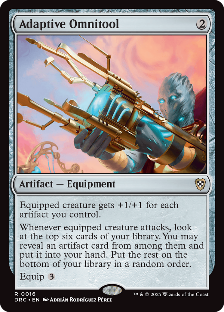 Adaptive Omnitool (-016) - Commander: Aetherdrift