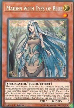 Maiden with Eyes of Blue [LCKC-EN012] Secret Rare
