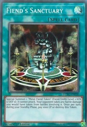 Fiend's Sanctuary [LCKC-EN030] Secret Rare
