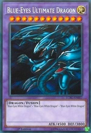 Blue-Eyes Ultimate Dragon [LCKC-EN057] Secret Rare