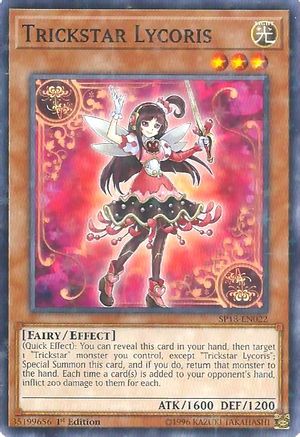 Trickstar Lycoris [SP18-EN022] Starfoil Rare