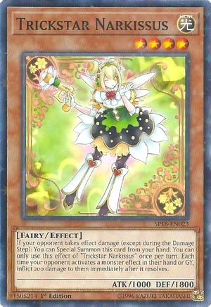 Trickstar Narkissus [SP18-EN023] Starfoil Rare