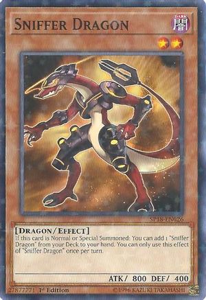 Sniffer Dragon [SP18-EN026] Starfoil Rare