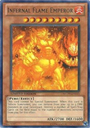 Infernal Flame Emperor [WCPP-EN011] Rare