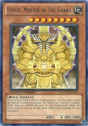 Exxod, Master of The Guard [WCPP-EN015] Rare