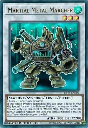 Martial Metal Marcher [CT15-EN009] Ultra Rare