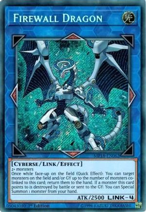 Firewall Dragon [MP18-EN062] Secret Rare