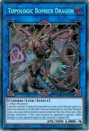 Topologic Bomber Dragon [MP18-EN065] Secret Rare