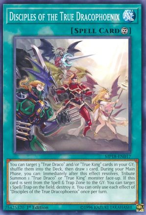 Disciples of the True Dracophoenix [MP18-EN017] Common